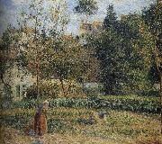 Camille Pissarro Schwarz Metaponto the outskirts of the orchard Sweden oil painting artist